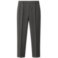 Charcoal Wool Slacks - Roliggi Pants