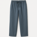 Slate Linen Trousers - Roliggi Pants